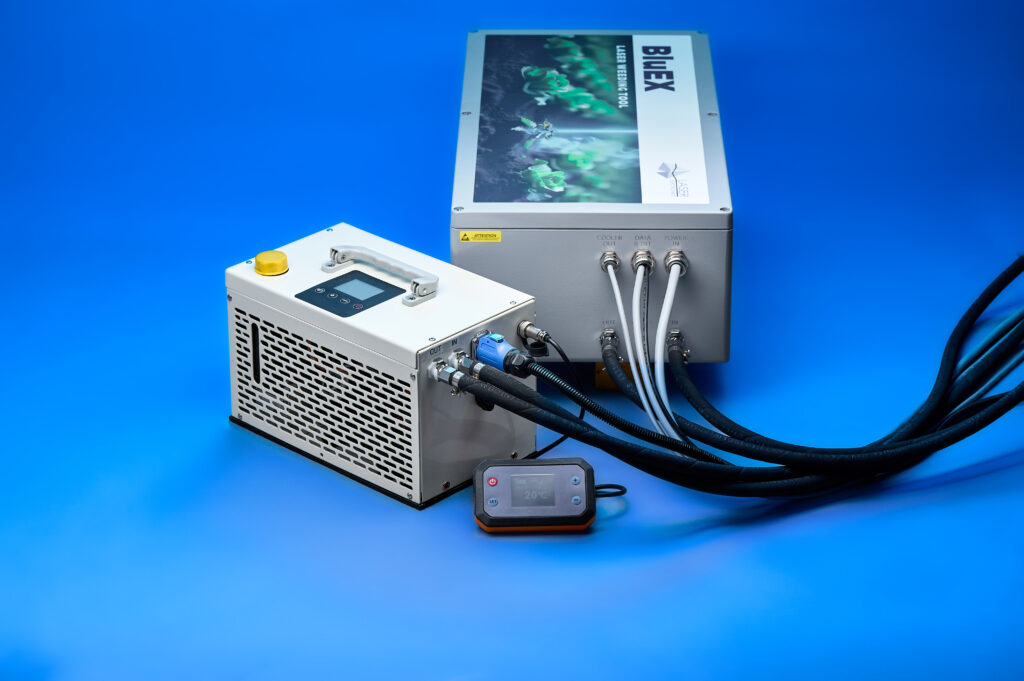 BluEX-laser-weeding-tool-laser-electronics-gmbh-produkt-aufbau